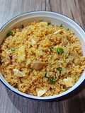 Nasi Goreng Bakso dan Kol Pedas
