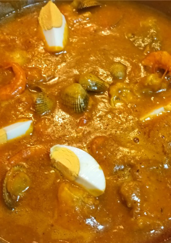 Una foto de Corvina en salsa americana