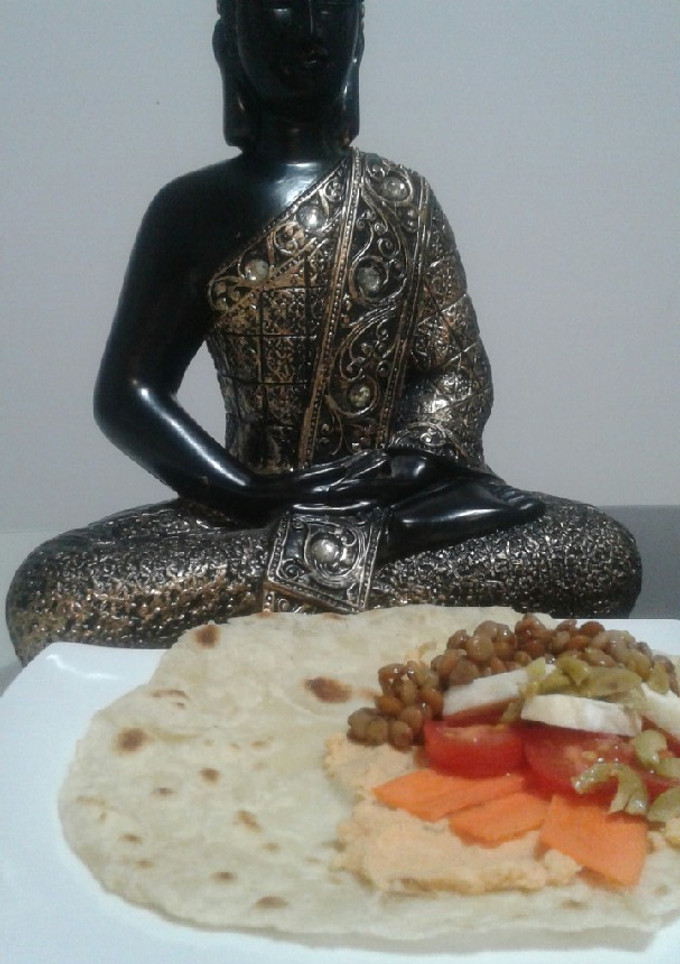 Una foto de PAN CHAPATI fácil y rapidísima!
