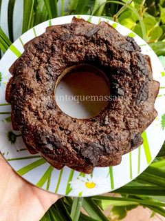 Una foto de Budin de banana y Cacao (saludable)