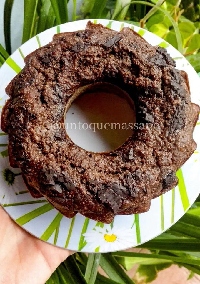 Una foto de Budin de banana y Cacao (saludable)