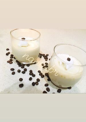 عکسی از دستور پودینگ قهوه