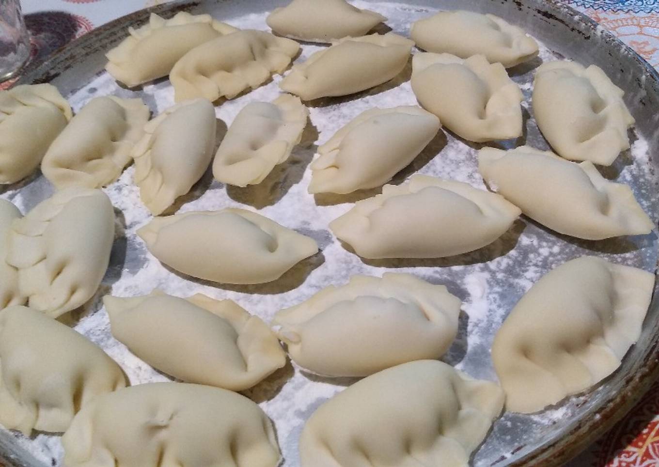 Dumplings de pollo