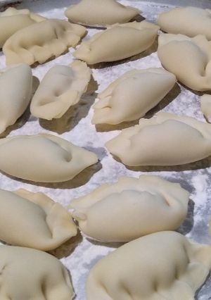 Una foto de Dumplings de pollo