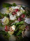Himmlischer Käsesalat mit Trauben