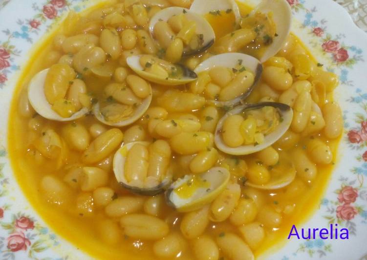 Alubias con almejas