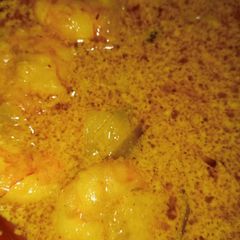 A picture of Prawn malai curry.