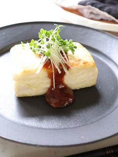 A picture of Vegan "Tofu" steak.