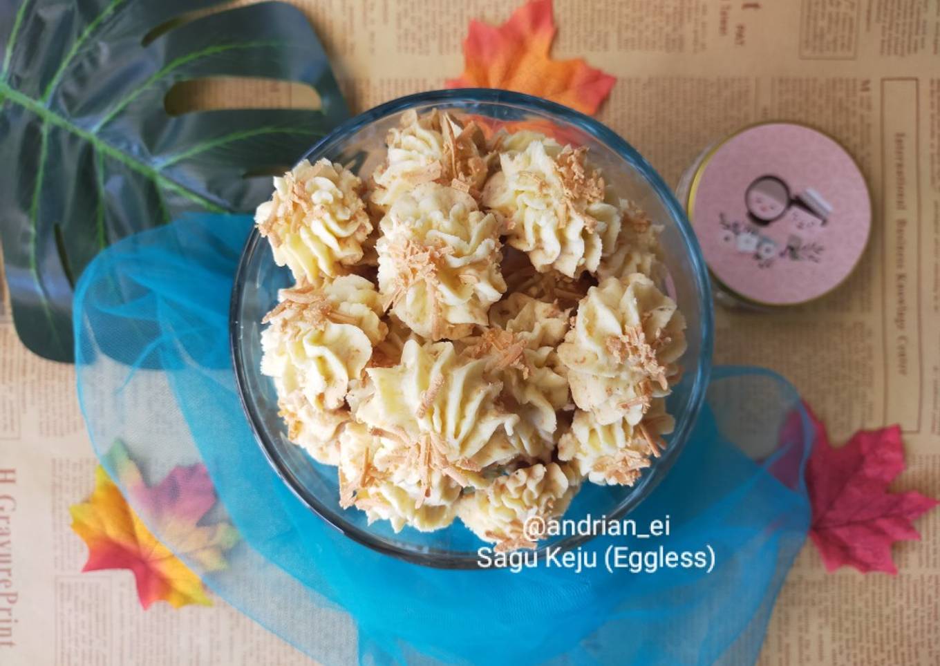 Sagu Keju (Tanpa Telur)