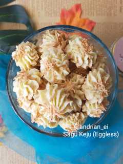 Foto resep Sagu Keju (Tanpa Telur)