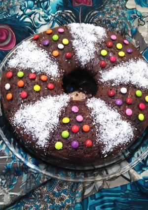 عکسی از دستور کیک خیس شکلاتی