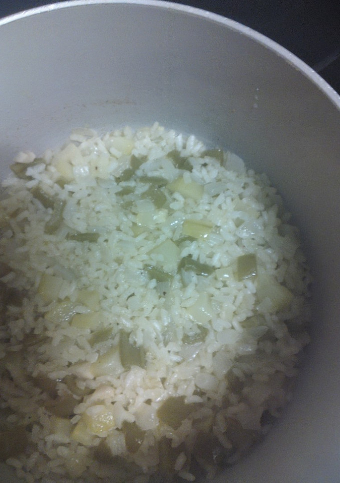 Una foto de Arroz con verduras