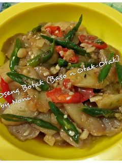 Foto resep Oseng Botak (Baso n Otak-Otak)