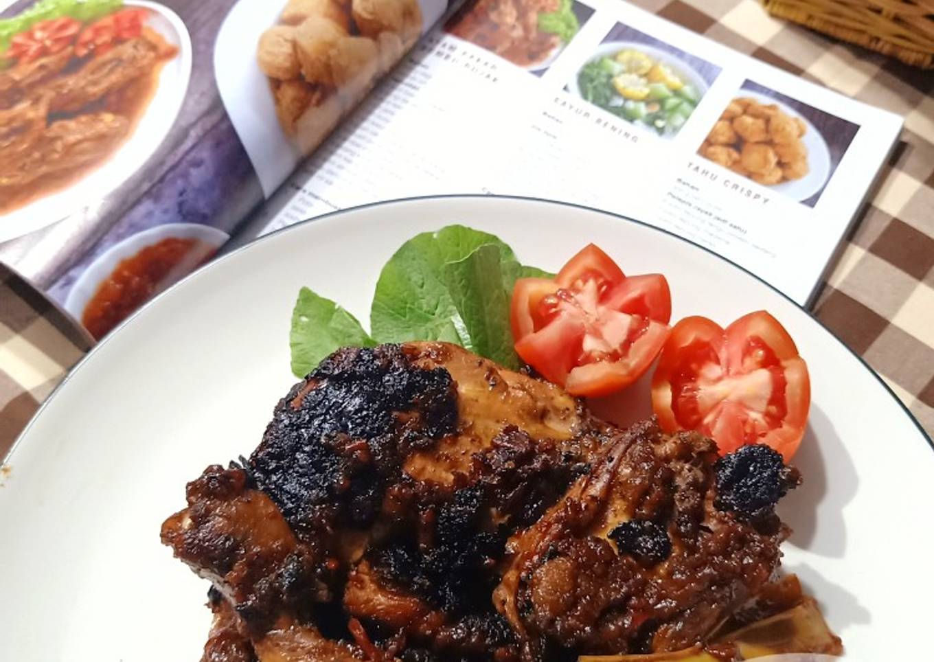 Ayam bakar bumbu rujak