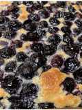 Dylan’s blueberry cobbler
