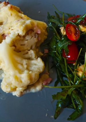 Une photo de Gratin de choux fleur🌺🌻🌹🌷