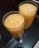 Jugo de papaya con plátano
