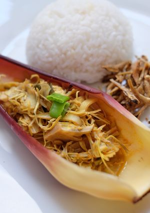 Foto resep Gulai jantung pisang