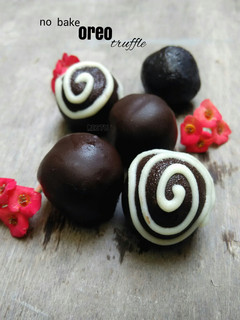 Foto resep no bake oreo truffle