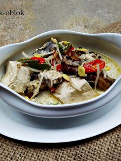 Foto resep sayur oblok-oblok