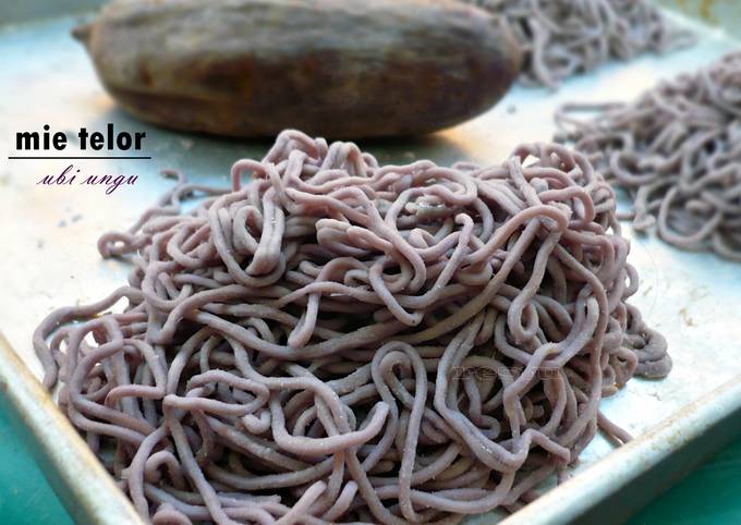 Resep Mie Ubi Ungu Oleh Rachma Esty Utami Cookpad
