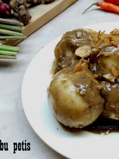 Foto resep Telur Bumbu Petis Udang