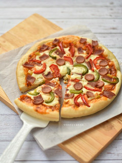 Foto resep Pizza Tanpa Keju Mozarella
