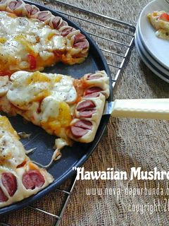 Foto resep "Hawaiian Mushroom Pizza"