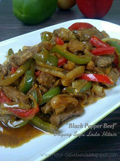 Foto resep "Tumis Daging Sapi Lada Hitam"