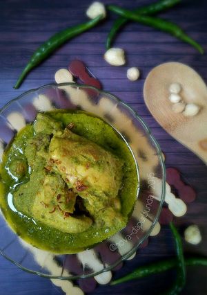 Foto resep "Ayam Gulai Hijau"