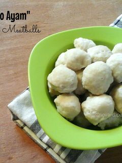 Foto resep "Bakso Ayam"
