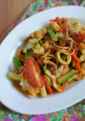 Foto resep "Sotong Masak Acar"