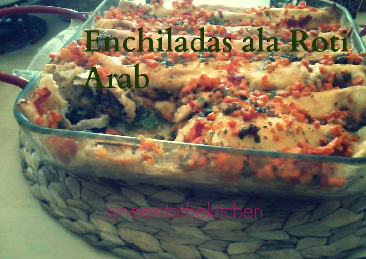Enchiladas ala Roti Arab