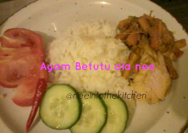 Resep Ayam Betutu modif Elra&#39;s Cooking Blog, Bisa Manjain Lidah