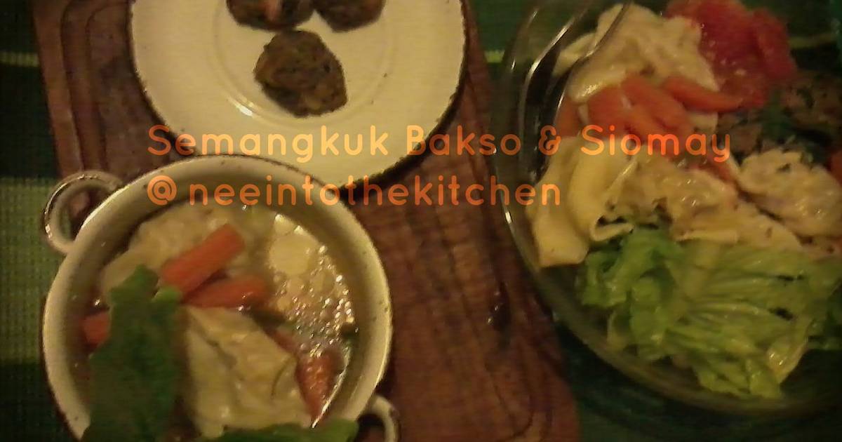 Resep Semangkuk Bakso And Siomay Oleh Putunee Hadisewoyo Cookpad