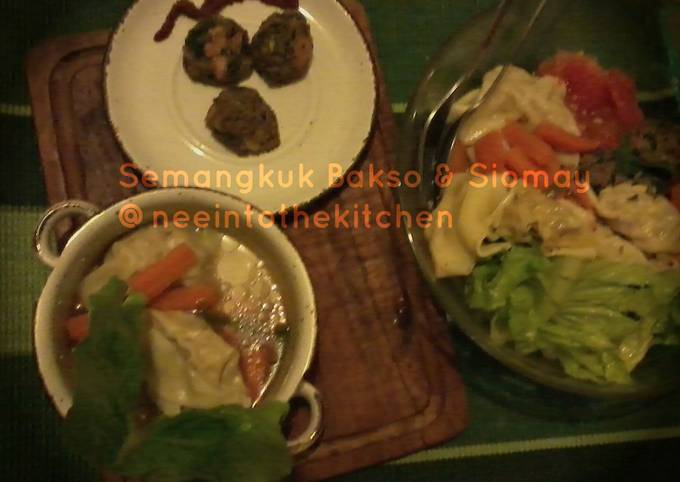 Resep Semangkuk Bakso And Siomay Oleh Putunee Hadisewoyo Cookpad