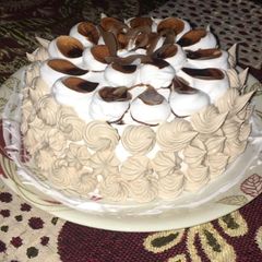 Vanilla chocolate cake A picture of Vanilla chocolate cake.