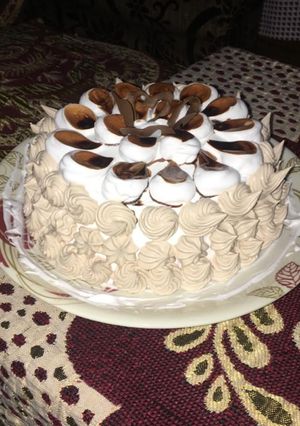 A picture of Vanilla chocolate cake.
