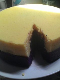 Foto resep Bolu Kukus Keju Ubi Ungu