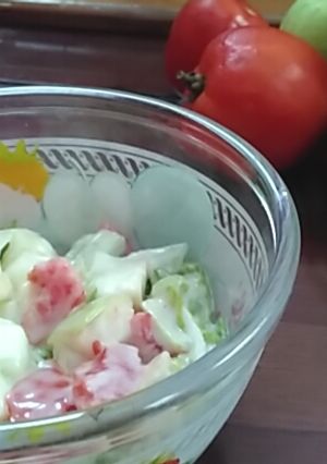 Foto resep Salad Buah Mudah