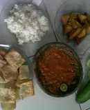 Sambal beberok Pedas(lombok)