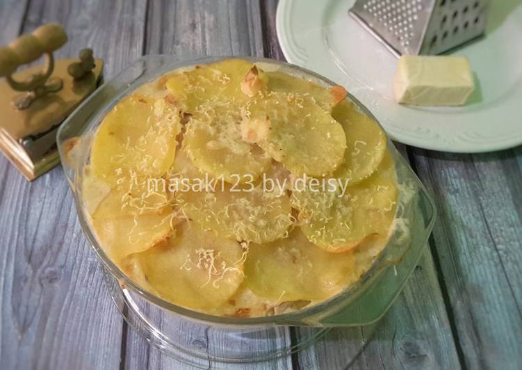 Resep Tuna &amp; Potato Casserole Anti Gagal