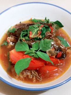 Foto resep Pindang Ikan Salai Patin