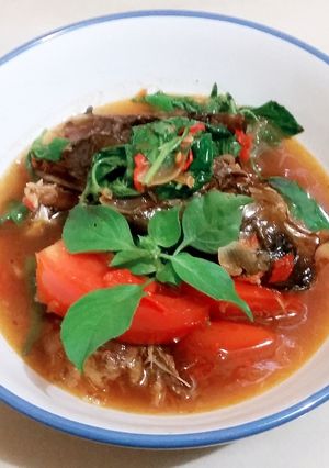 Foto resep Pindang Ikan Salai Patin