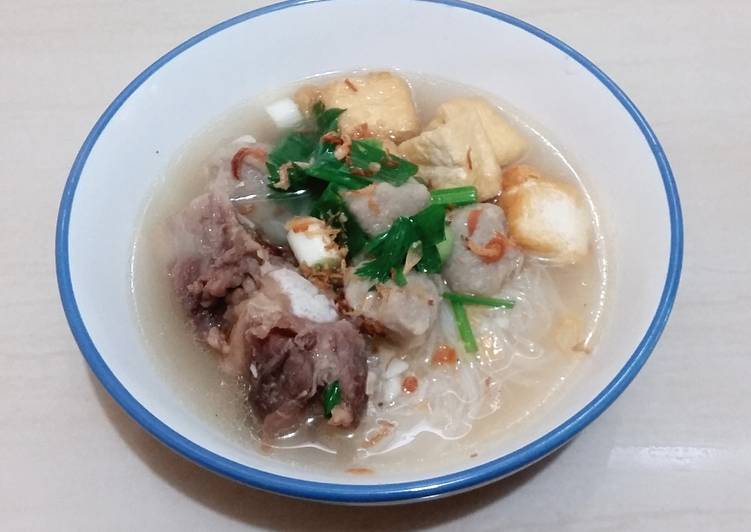  Resep Bakso Ikan Tenggiri  oleh Merie Prayatna Mazrial 