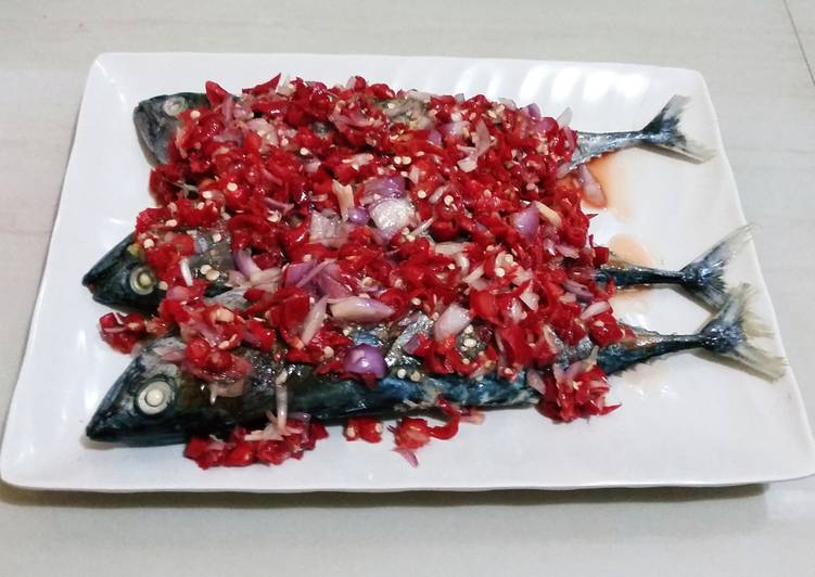 Resep Ikan Tongkol Bakar Sambal Matah Anti Gagal