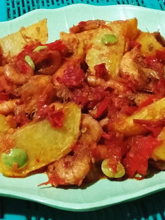 Foto resep Balado Kentang Udang