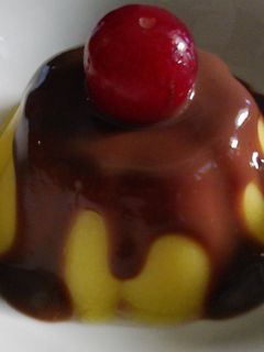 Foto resep Puding jagung susu vla coklat