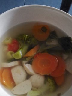 Foto resep Sup bening brokoli bakso