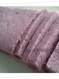 Foto resep Bolu kukus ubi ungu tepung beras